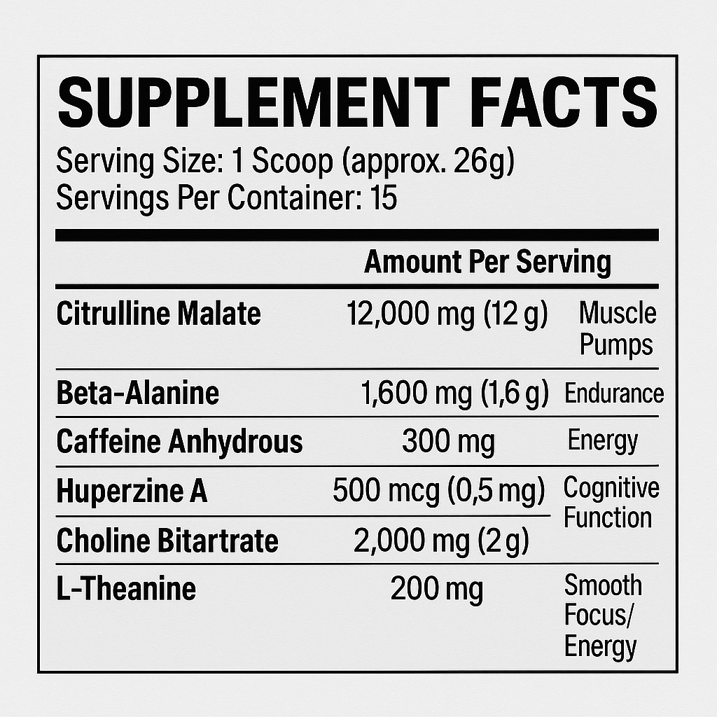 PRE-WORKOUT
